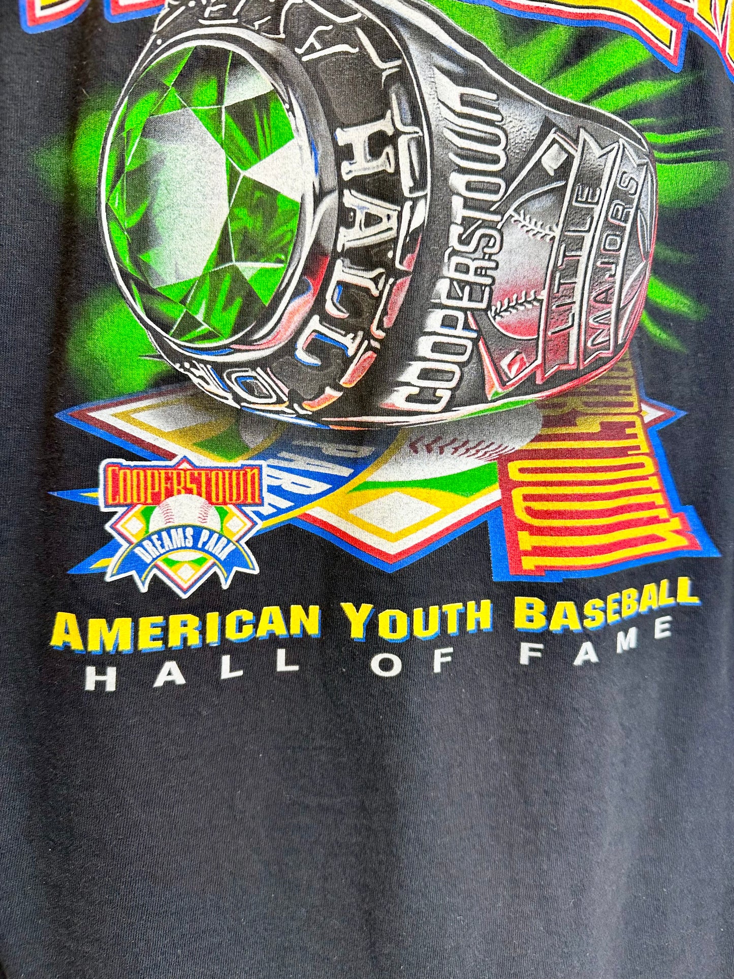 Cooperstown Baseball Hall of Fame Vintage Graphic T-shirt