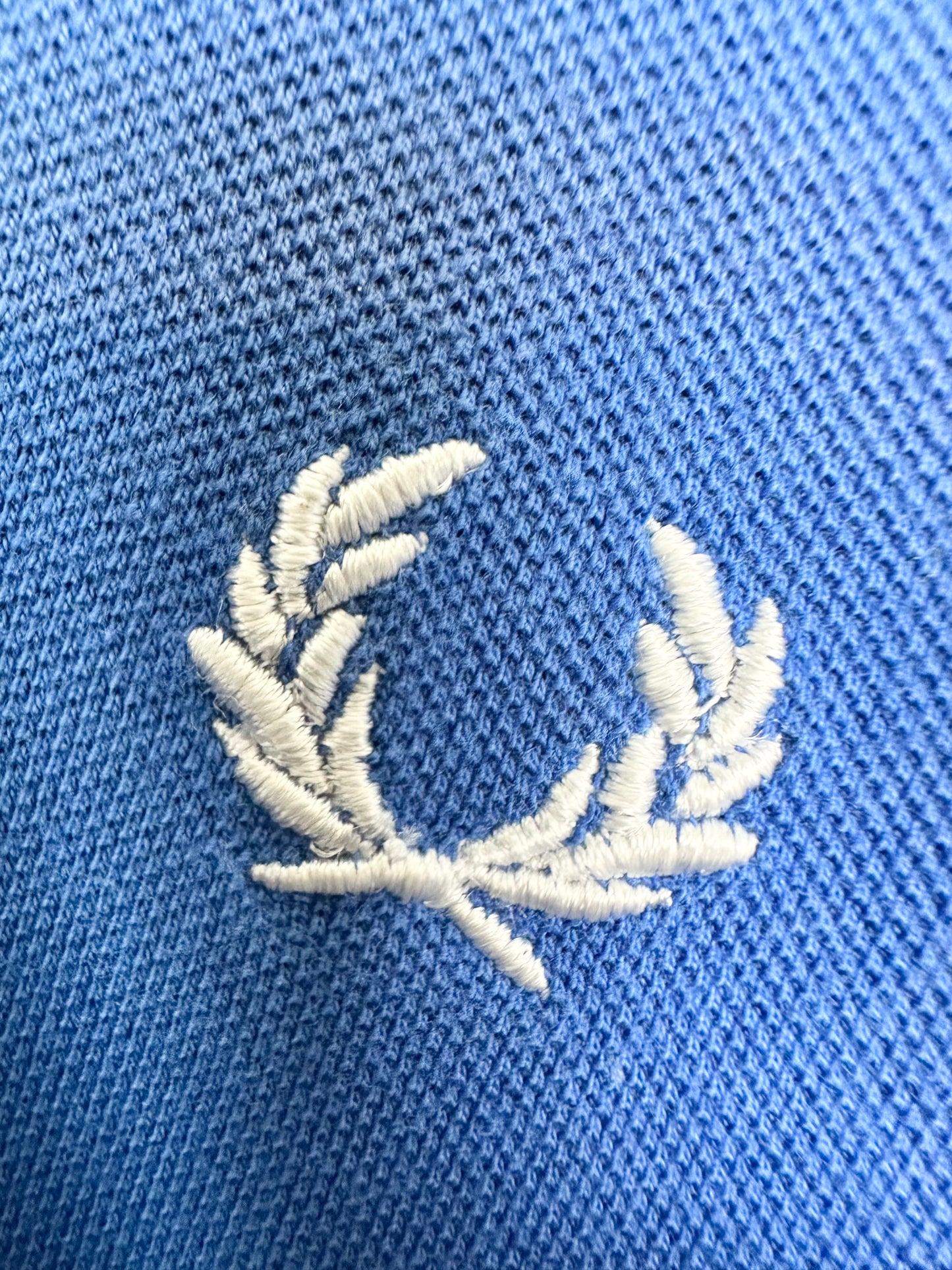 Fred Perry 90s Vintage Blue Polo Shirt