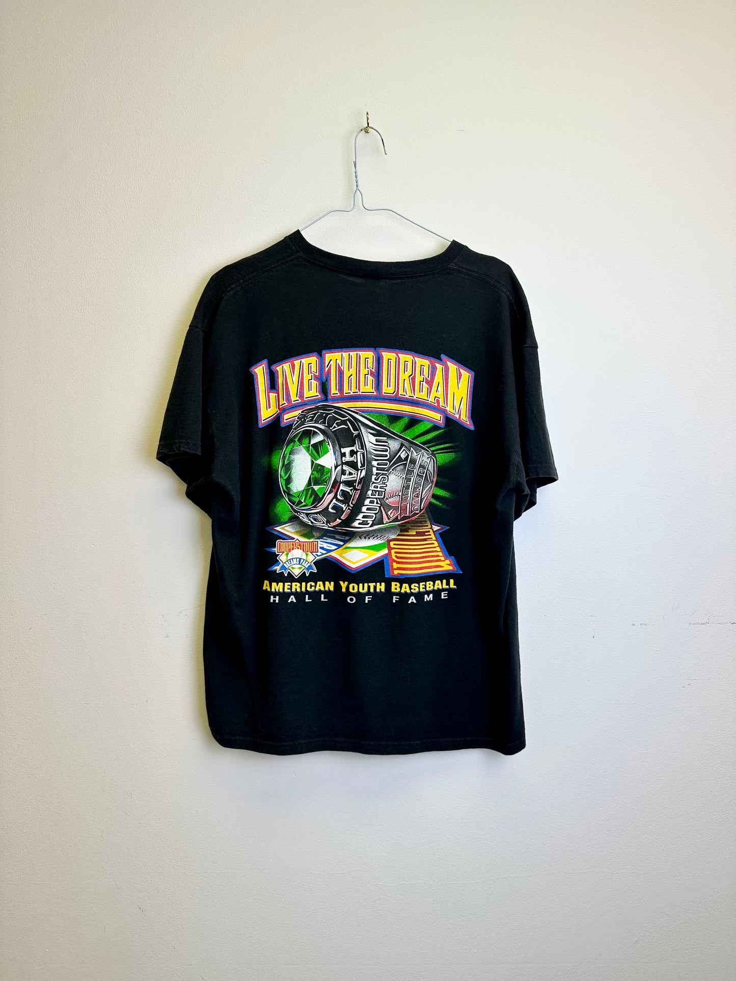 Cooperstown Baseball Hall of Fame Vintage Graphic T-shirt