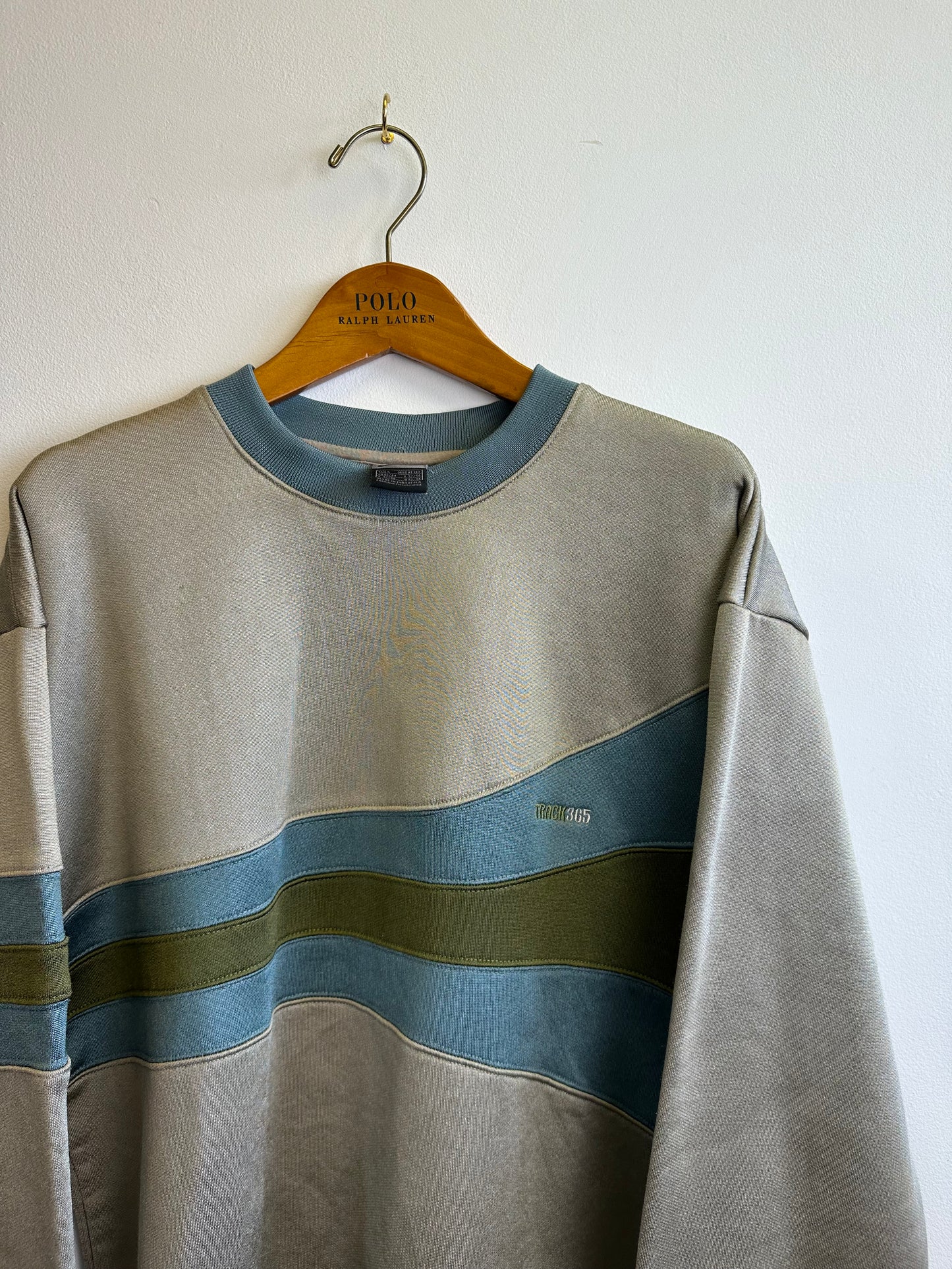 Nike Track 365 Vintage Rare Embroidered Panelled Y2K Boxy Sweatshirt