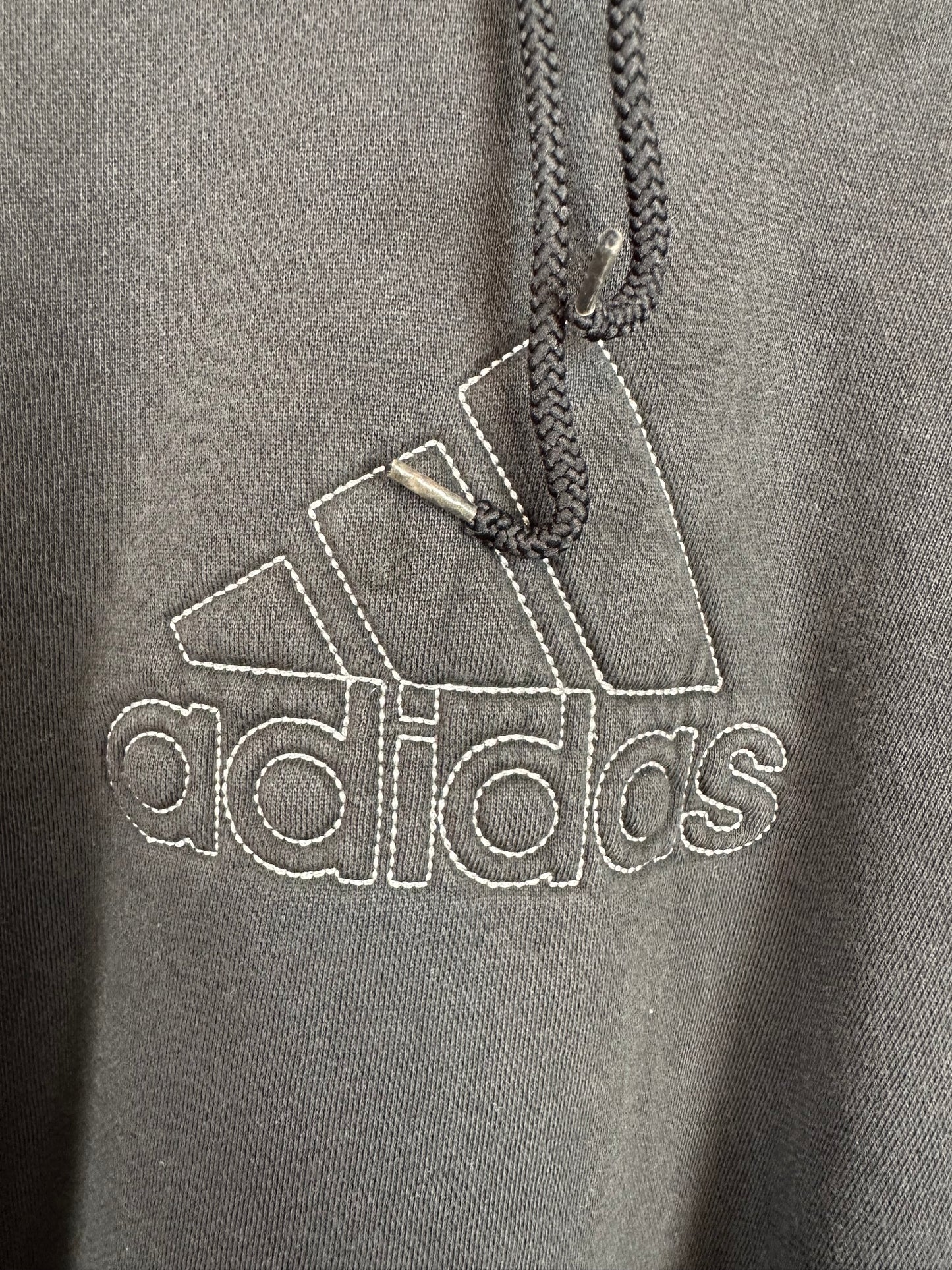 Adidas 90s Spellout Embroidered Premium Hoodie