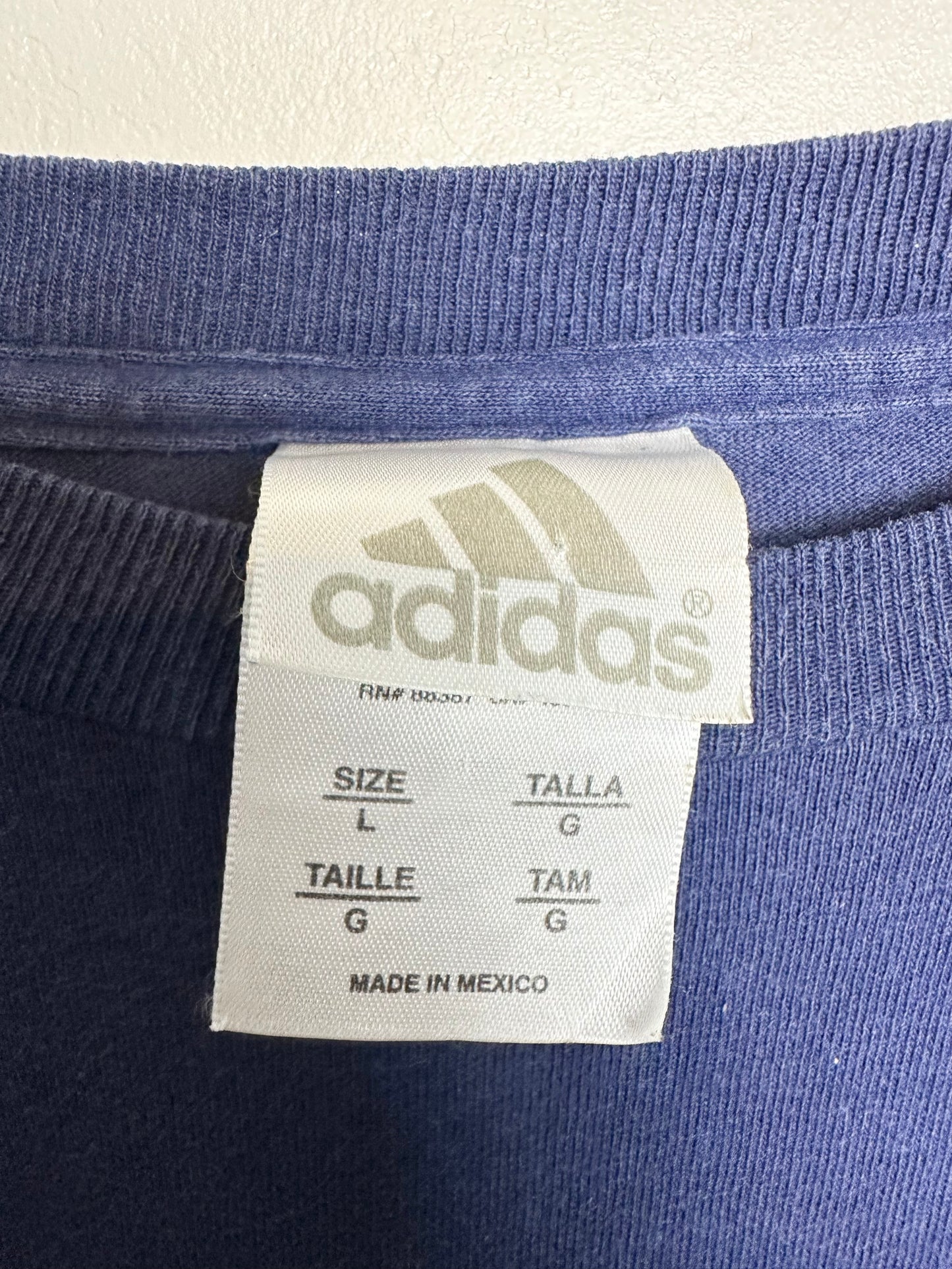 Real Madrid Adidas Vintage 00s Beckham T-shirt