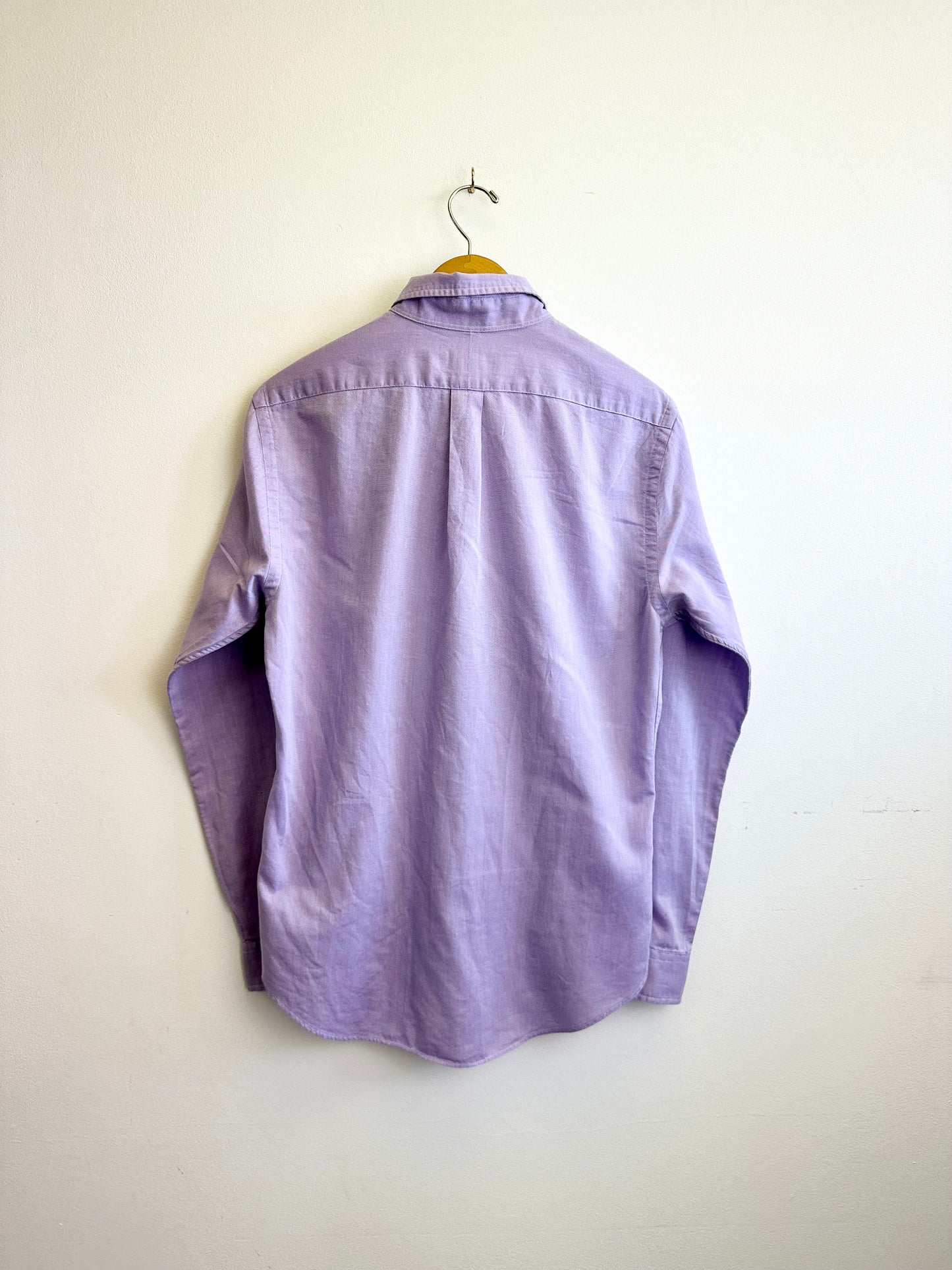 Ralph Lauren Vintage Cotton Purple Button Down Cotton Shirt