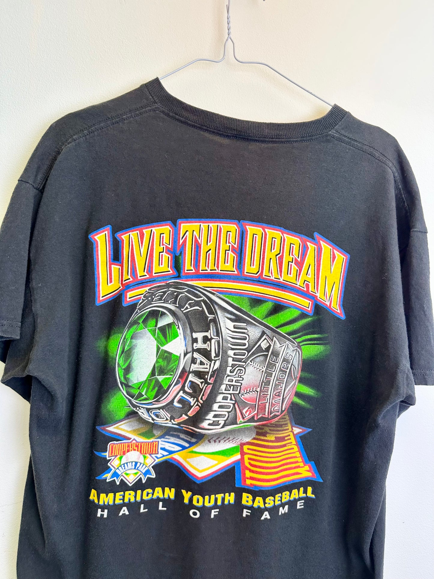 Cooperstown Baseball Hall of Fame Vintage Graphic T-shirt