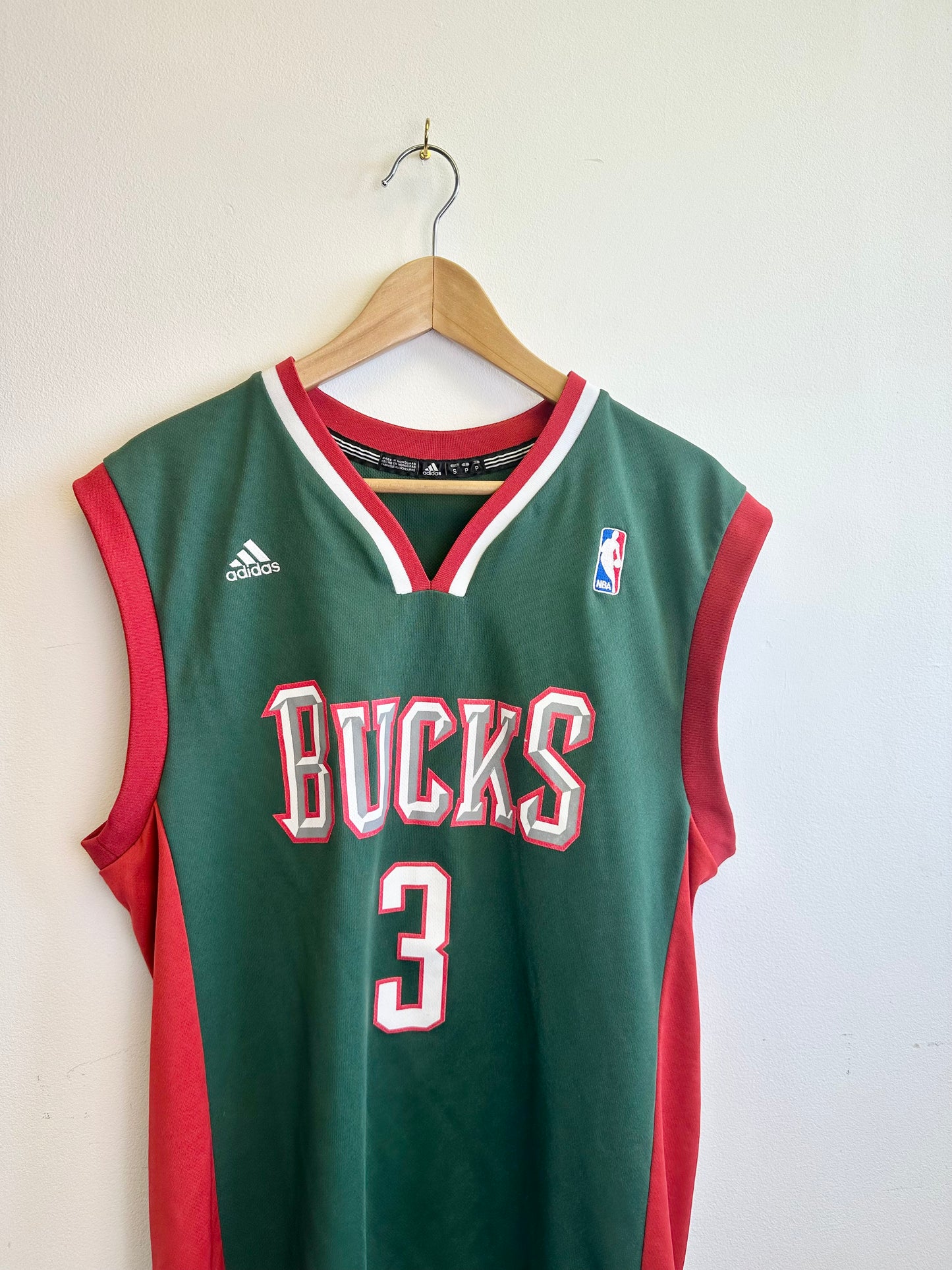 Milwaukee Bucks NBA Adidas Jennings Basketball Jersey