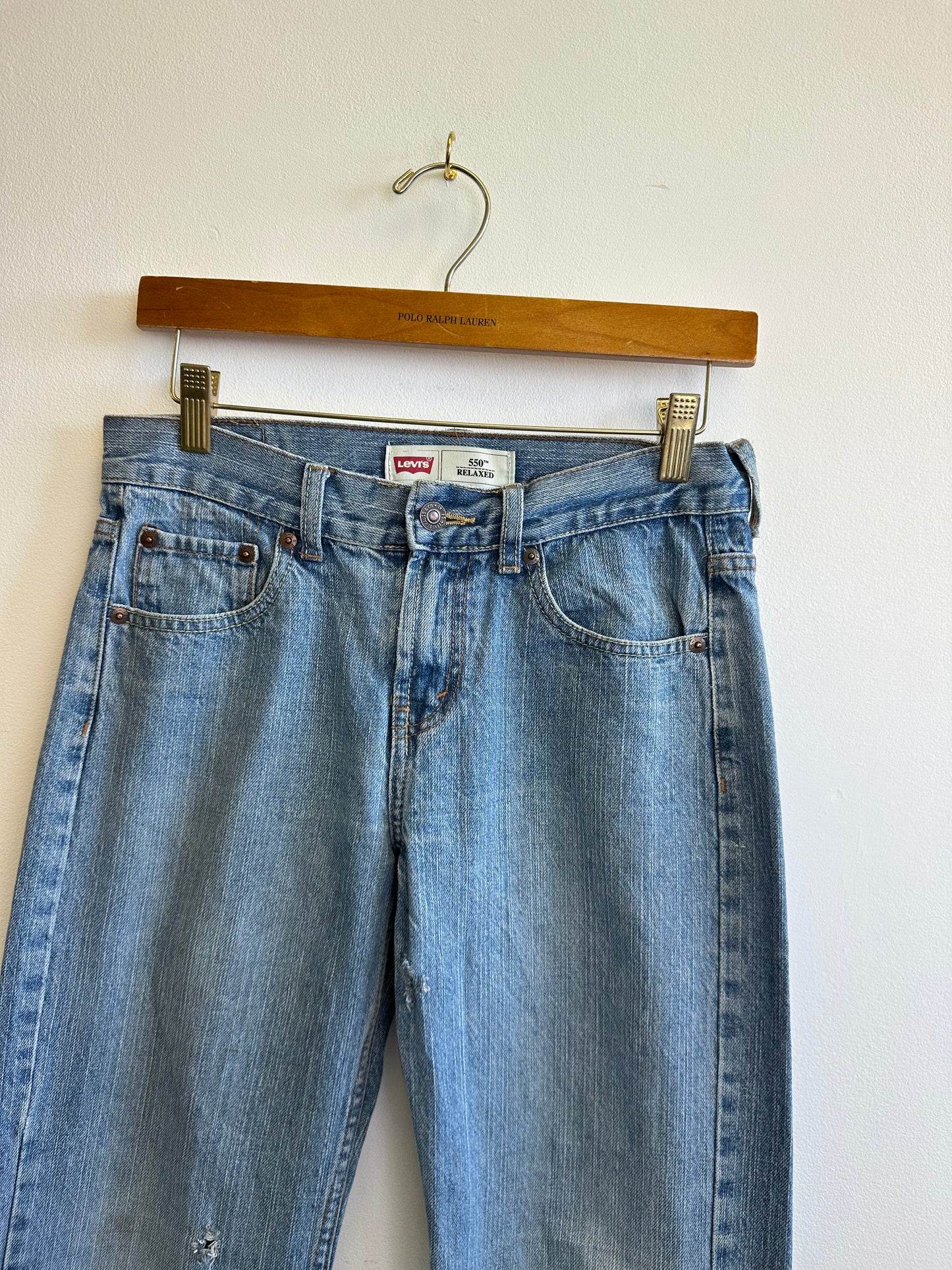 Levi’s Vintage 550 Relaxed Fit Women’s Blue Denim Jeans