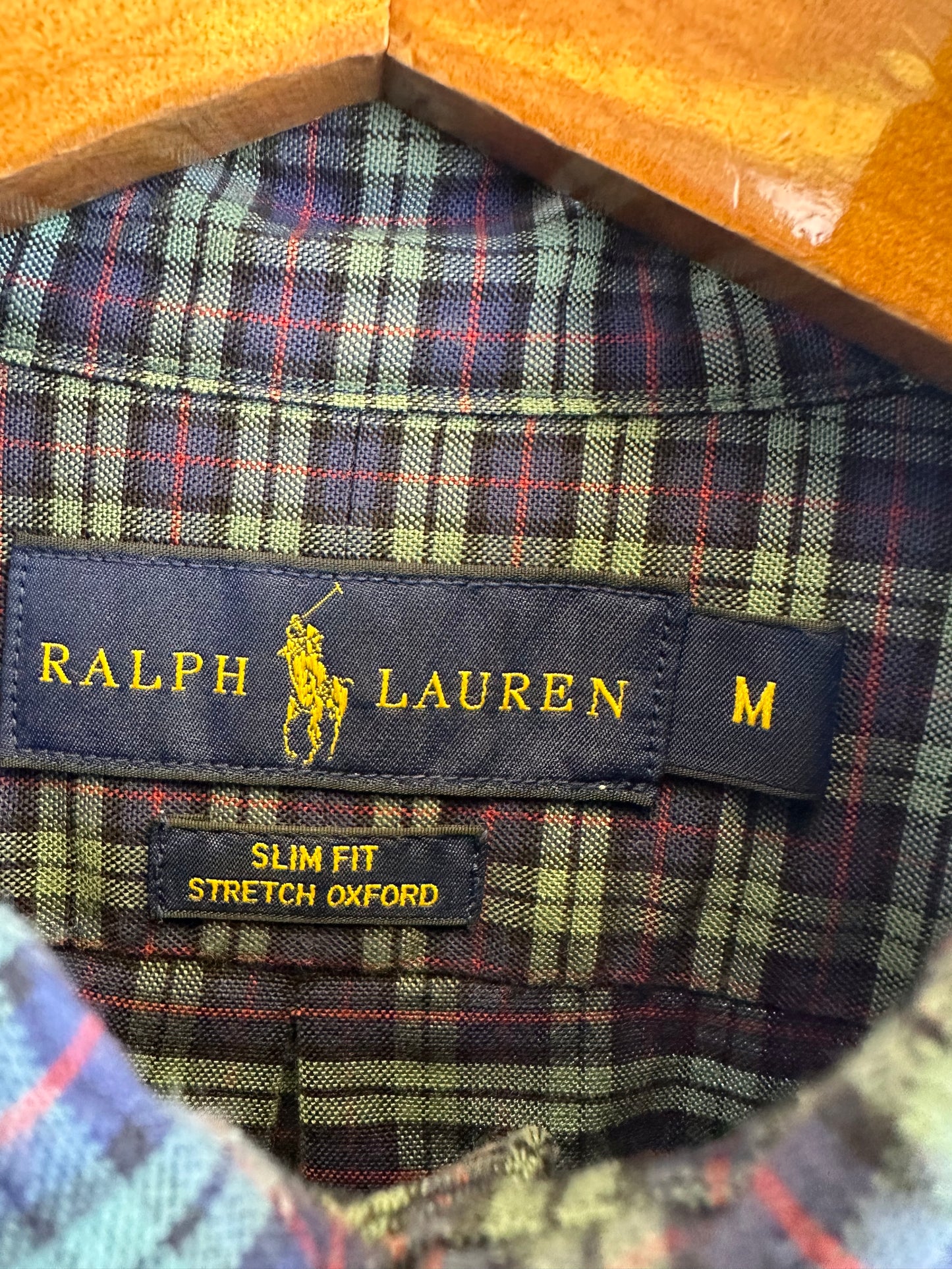 Ralph Lauren Check Cotton Vintage Green Red Men’s Shirt