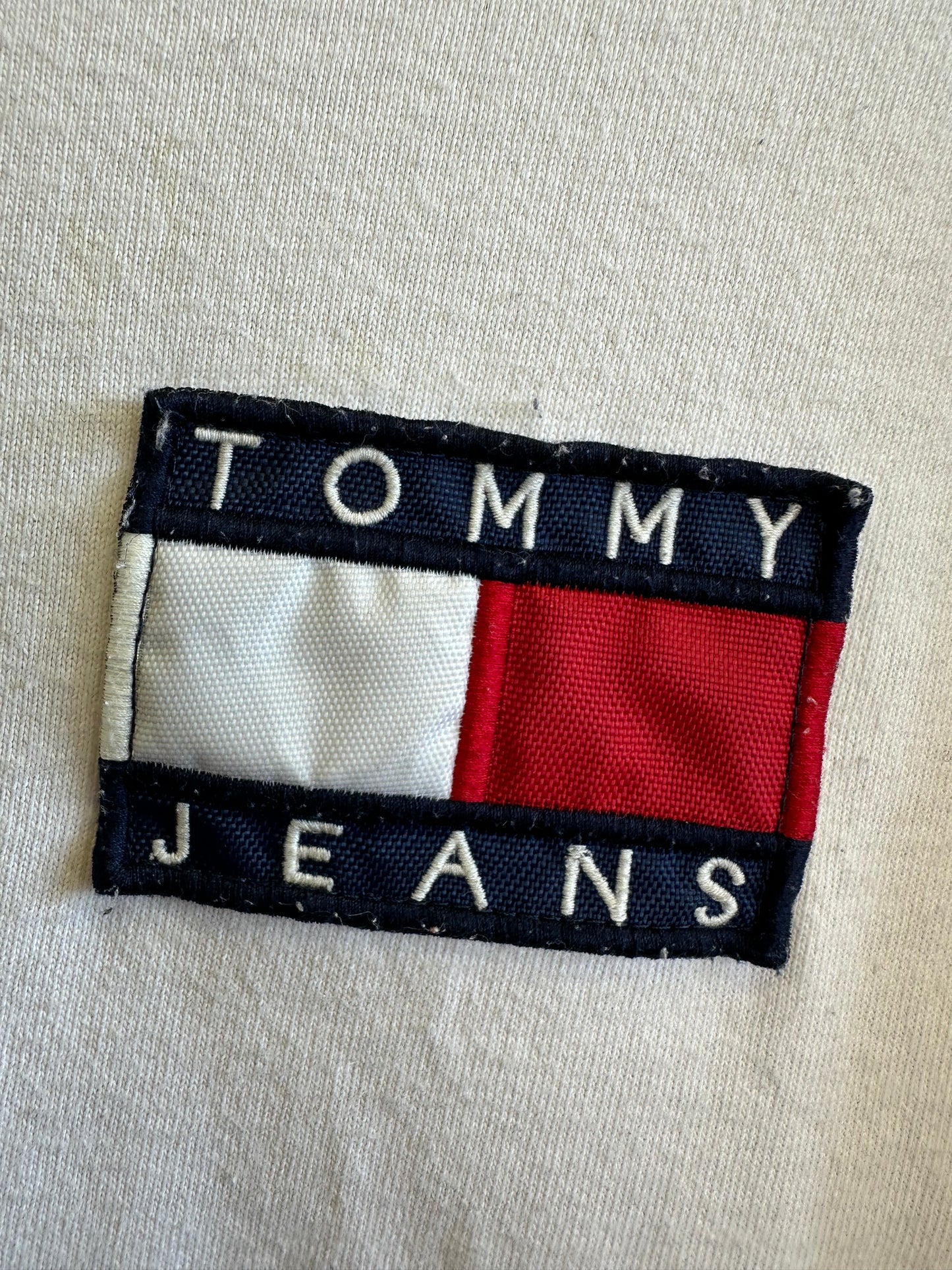 Tommy Hilfiger Vintage 90s Long Sleeved Cotton Print Men’s T-shirt