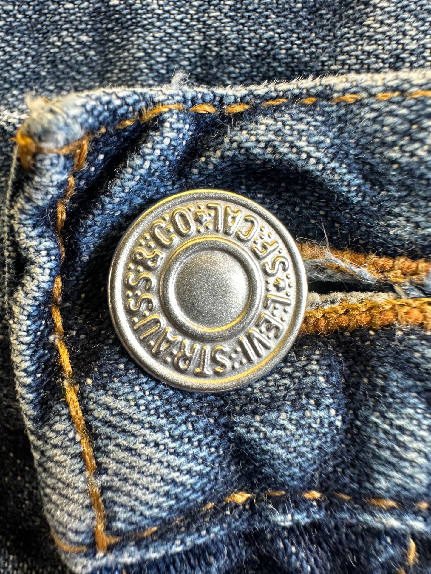 Levi’s 550 Vintage Relaxed Fit Blue Denim Jean Shorts Jorts