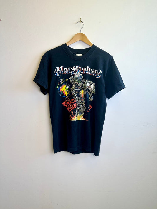 Isle of Man TT Motorcycle Racing “Mad Sunday” Vintage 2002 Black Cotton T-shirt