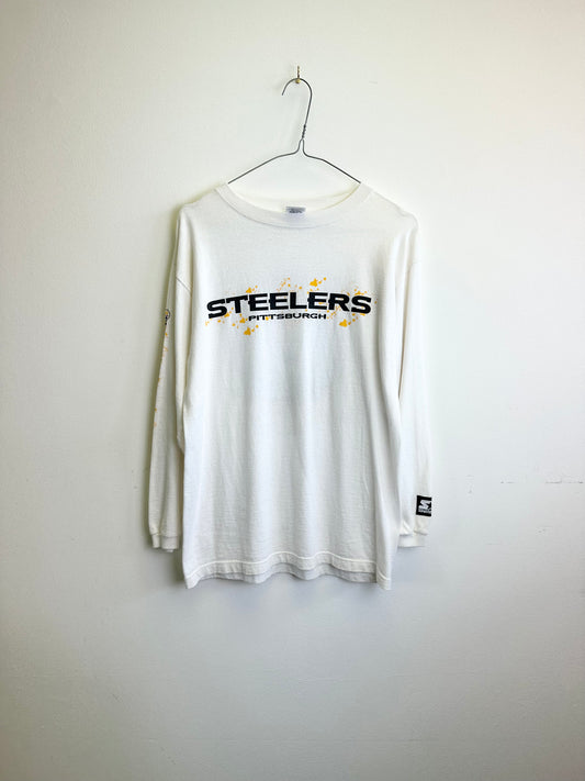 Pittsburgh Steelers 90s Single Stitch NFL Starter T-shirt