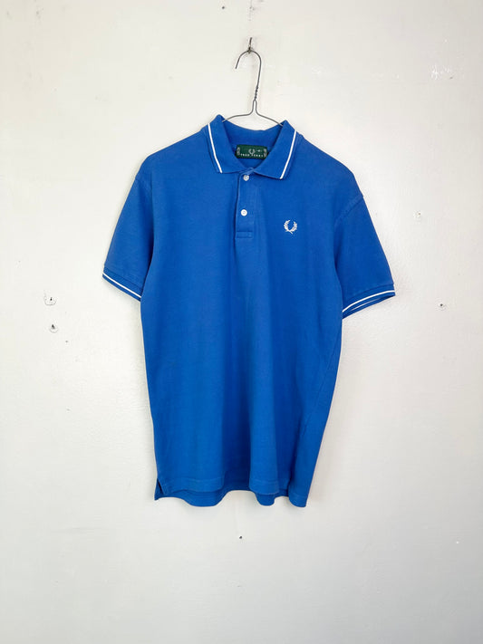 Fred Perry 90s Vintage Blue Polo Shirt