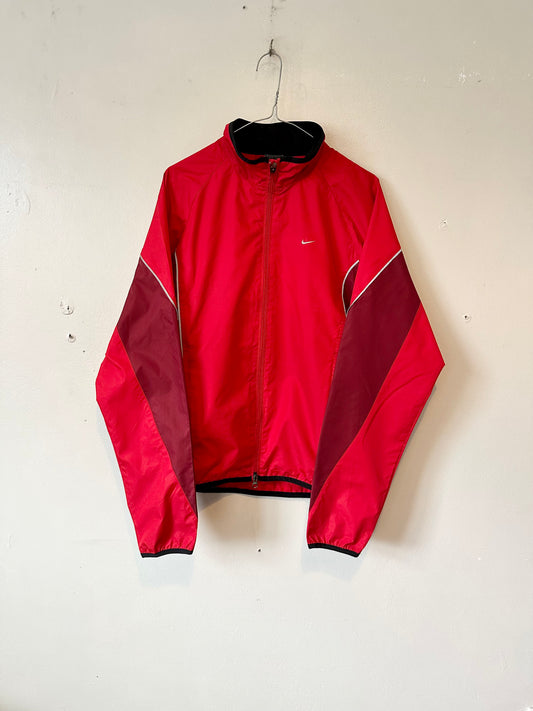 Nike Early 00s Vintage Red Track Jacket