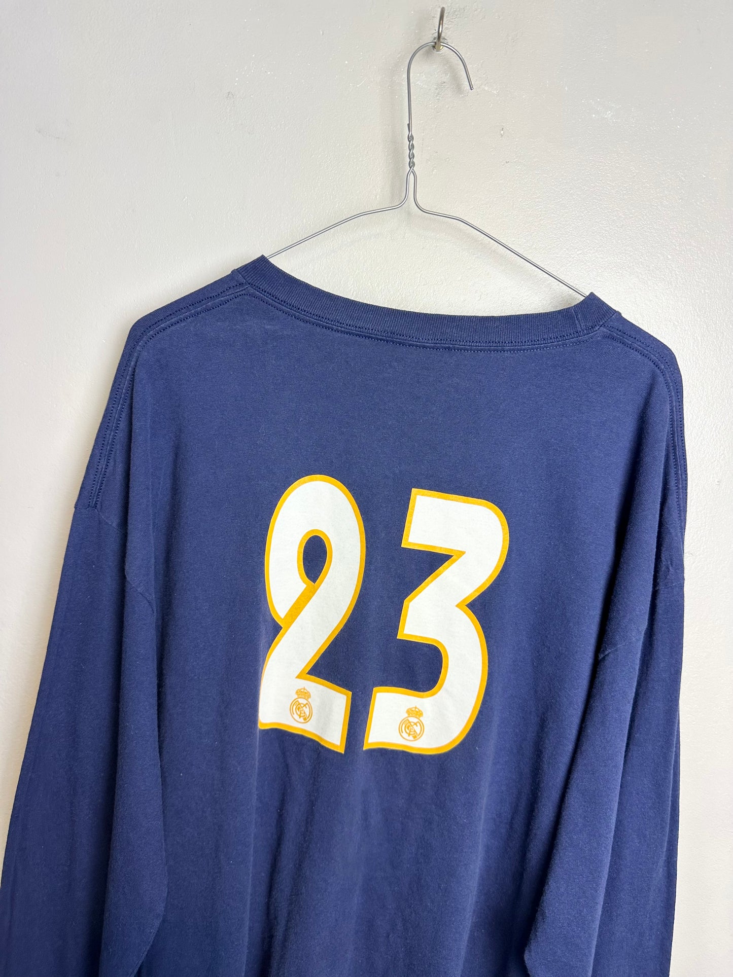 Real Madrid Adidas Vintage 00s Beckham T-shirt