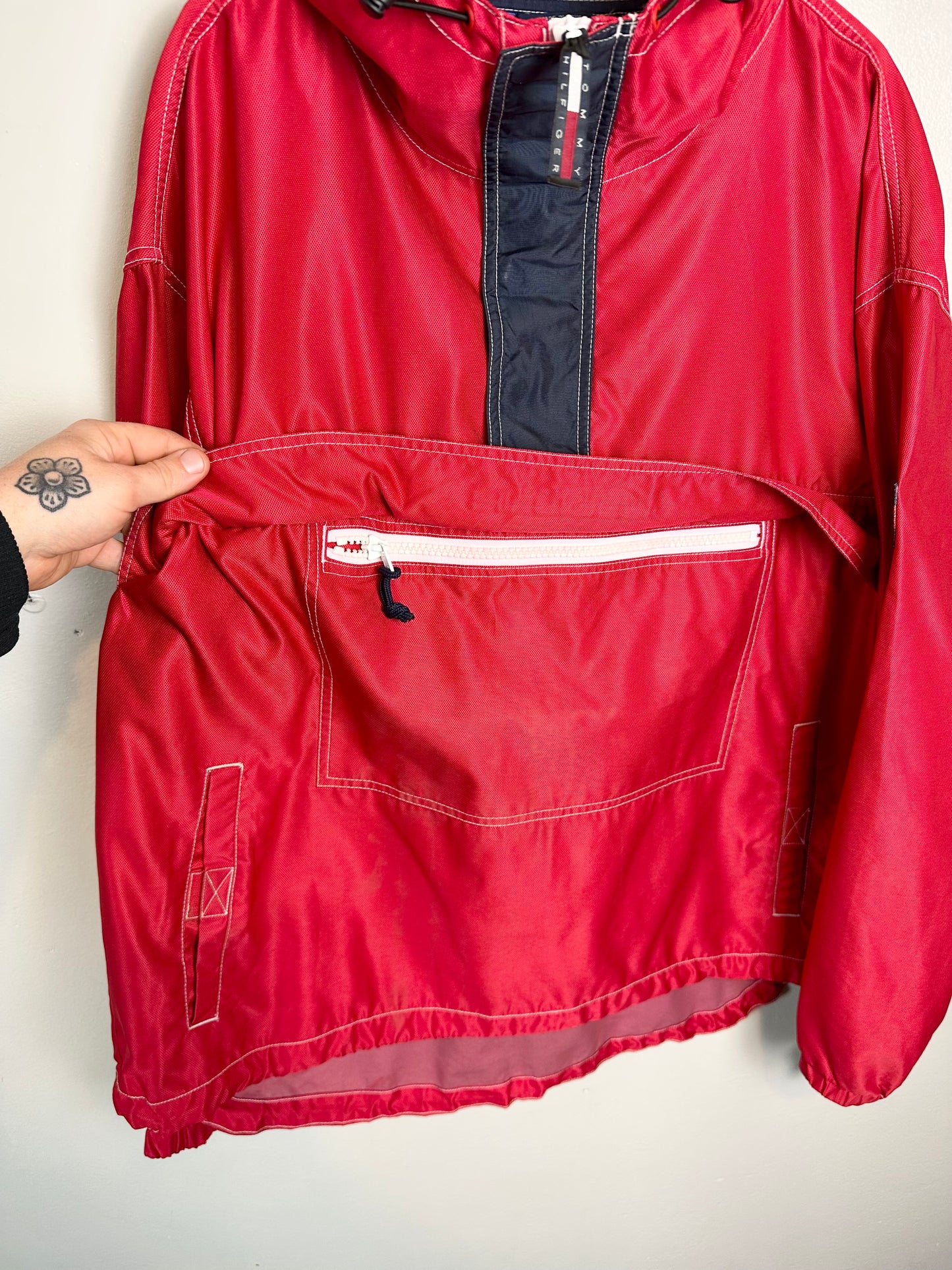 Tommy Hilfiger 90s Vintage Cagoule Windbreaker Jacket