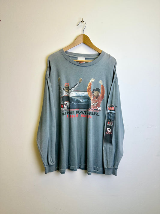 Nascar Vintage Y2K Daytona Dale Earnhardt Long Sleeved Graphic T-shirt